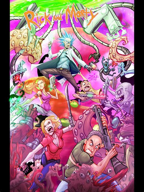 Rick And Morty Fan Art By Zip Alegria On Newgrounds