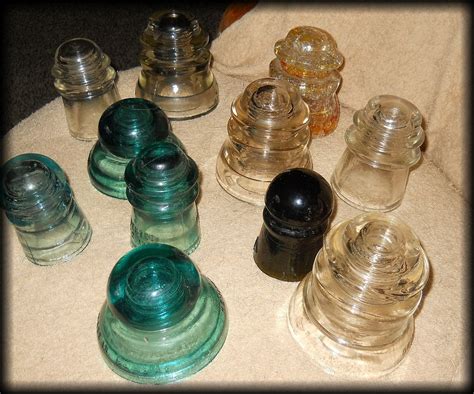 Vintage Glass Insulators My Little Collection Collectors Weekly