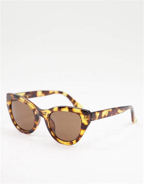 And Other Stories Oversized Cat Eye Sunglasses In Brown Tortoiseshell Asos