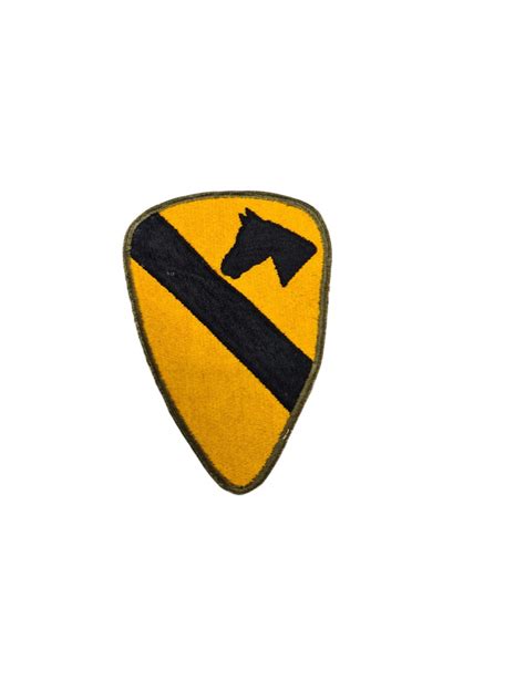 Us Post War 1st Cavalry Division Patch Emblem Cm 1940 Militaria Met
