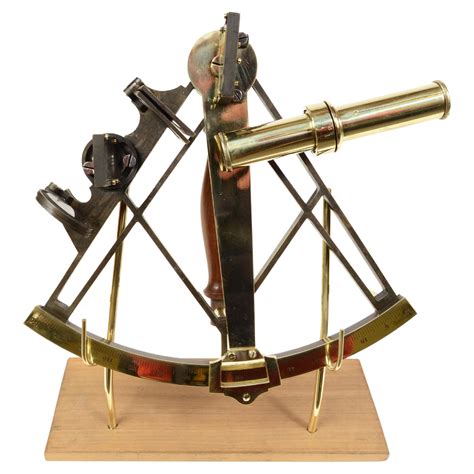 nautical sextant in presentation box at 1stdibs