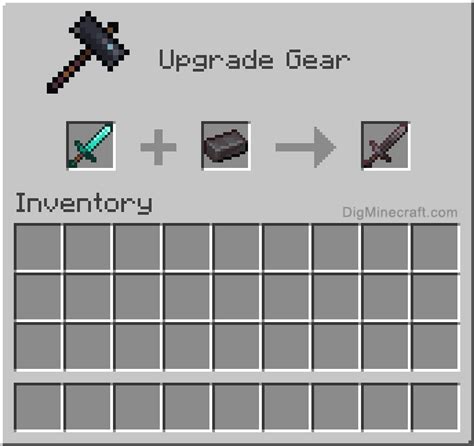 We'll go over that soon. How to make a Netherite Sword in Minecraft