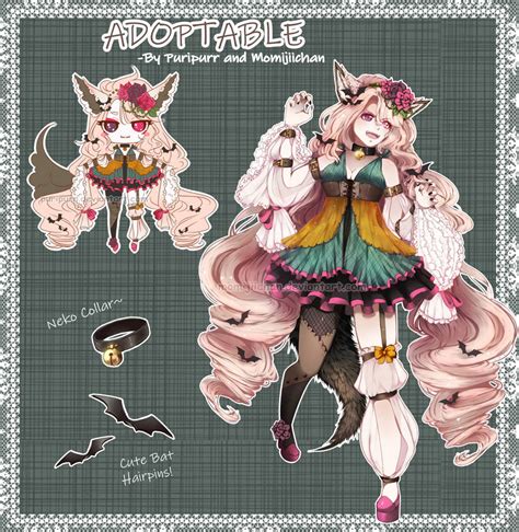 Closed Kemonomimi Auction Collab By Puripurr On Deviantart