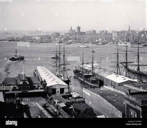 New York Harbor 1800s Hi Res Stock Photography And Images Alamy