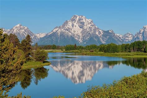 Quotmount Moran On Snake River Grand Teton National Park