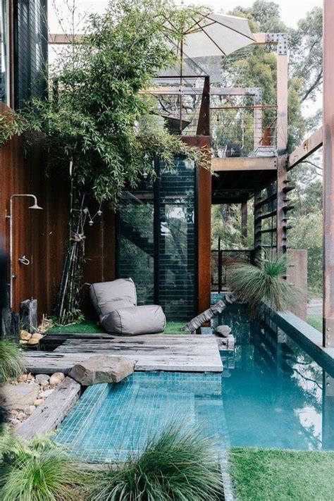 Backyard swimming pool landscaping ideas. 15 x Small Swimming Pool Ideas & Designs