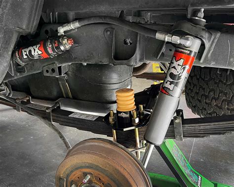 Fox Shock Kit On Toyota Tacoma Rear Performance Elite Series Lift DSC