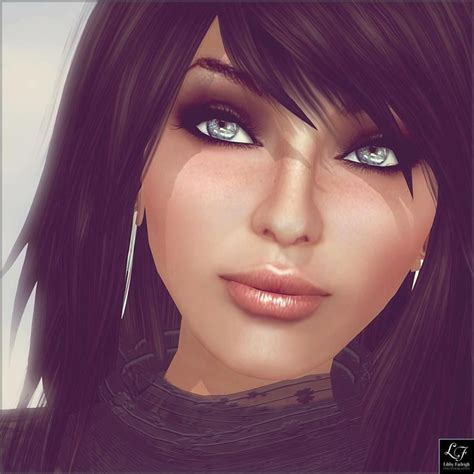 Second Life Official Site Virtual Worlds Avatars Free 3d Chat Digital Art Girl Photo Face