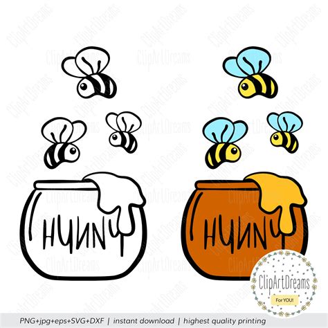 No pants, and no shirt either. Winnie the Pooh SVG Winnie-the-Pooh Honey Pot svg Baby ...