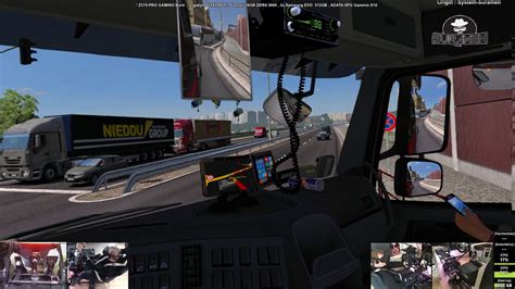 ein simracer fährt lkw euro truck simulator 2 in vr youtube