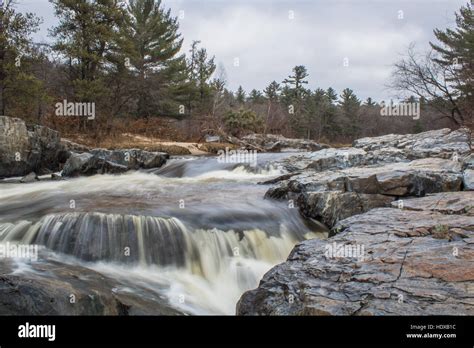 Big Falls near Eau Claire, Wi Stock Photo - Alamy