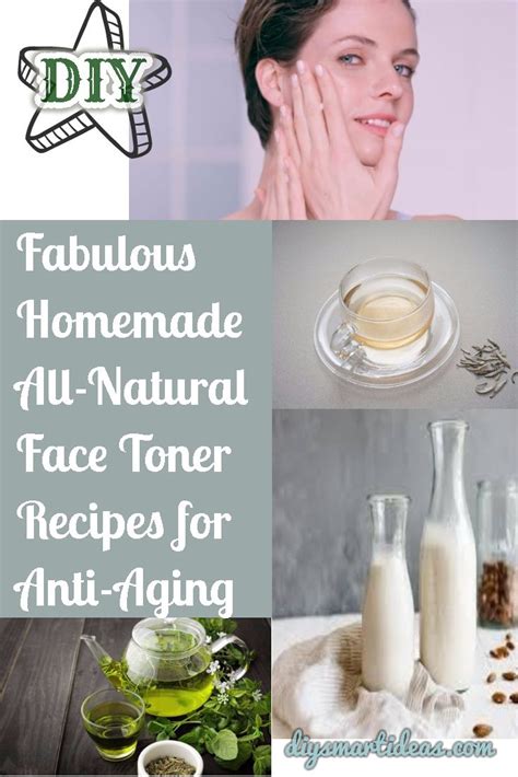 Amazing Homemade Organic Face Toners For Moisturizing And Anti Aging