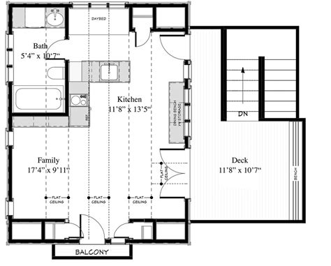 Get impressive high resolution house plans under 500 square feet #15 house plans under 800 sq ft ideas from jacqueline jenkins to renovate your space. Cottage Style House Plan - 1 Beds 1 Baths 400 Sq/Ft Plan #917-8 - Houseplans.com