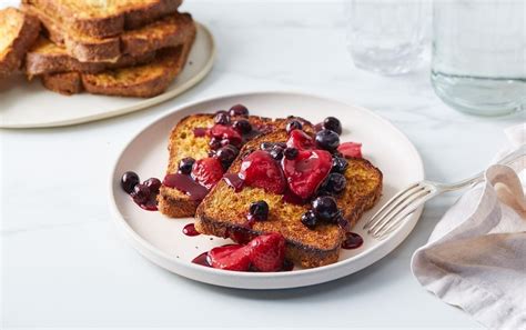*all calorie values and nutrition information have been verified and confirmed current with the us department of agriculture's fooddata central. Sheet Pan French Toast With Mixed Berry Sauce | Recipes ...