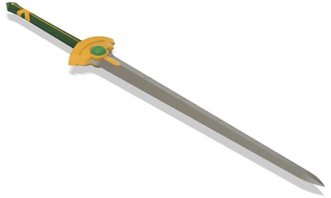 Replica Faithful Sword Leafa Terraria Sword Art Online Etsy