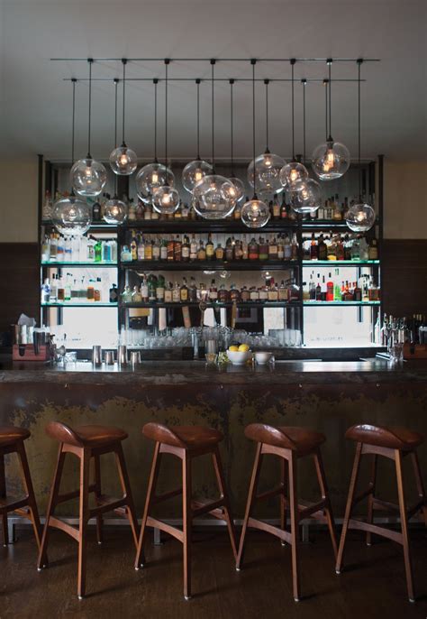 Modern Restaurant Lighting At Adorns Creekside Hotel And Bar Dwell