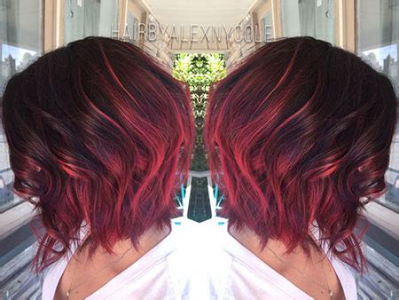 Synthetic wigs are famous for their artificial hair glaze but, this wig has a very natural shine. 12 Red Ombre Short Hair | Short Hair Color