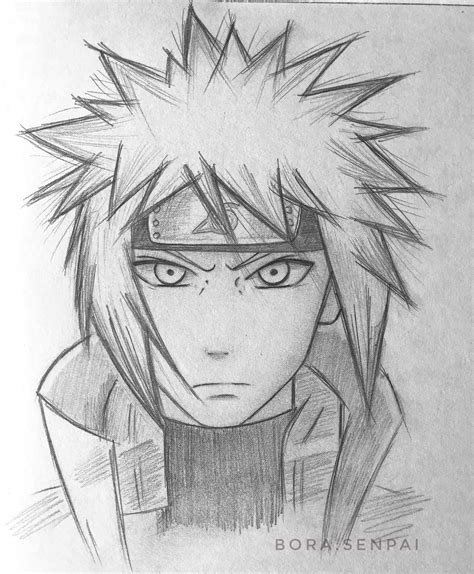 Drawing F Of Minato I Did Naruto