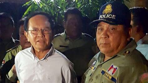 Cambodia Opposition Leader Arrested For Alleged Plot Financial Times