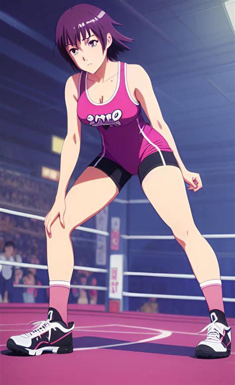 Anime Girl Wrestler Ai Gen By Tateklison On Deviantart