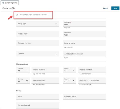 Create A New Customer Profile In The Agent Workspace Amazon Connect