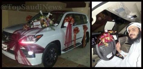 سعودية تهدي زوجها جيب لكزس مغلفاً بالزينة والورود صحيفة المواطن الإلكترونية