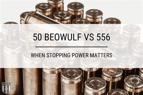 50 Beowulf Vs 556 Ar 15 Cartridge Comparison