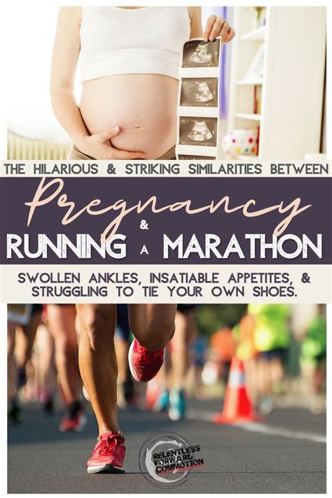 The Striking Similarities Between Pregnancy And Running A Marathon