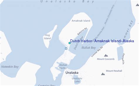 Dutch Harbor Amaknak Island Alaska Tide Station Location Guide