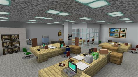 The Office Map For Minecraft Pe 11640