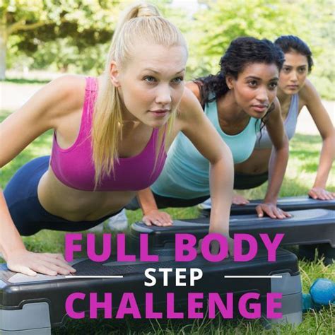 do you still have the step in your house dust it off and take the full body step challenge