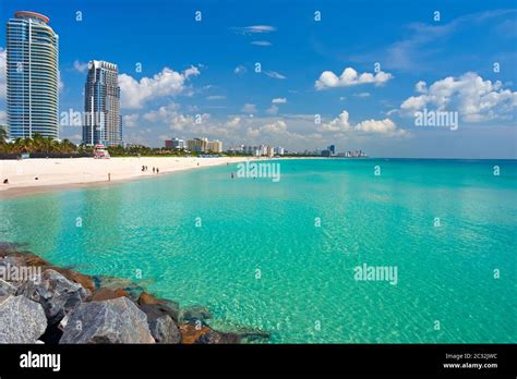 South Beach Miami Florida Stock Photo Alamy