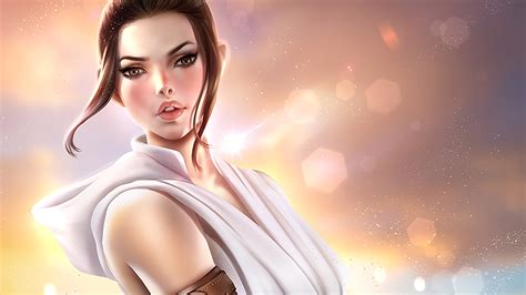 Rey Star Wars Artist Artwork Digital Art Hd Deviantart Hd Wallpaper