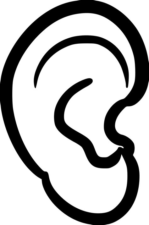 A Ear Vector Clipart Image Free Stock Photo Public Domain Photo