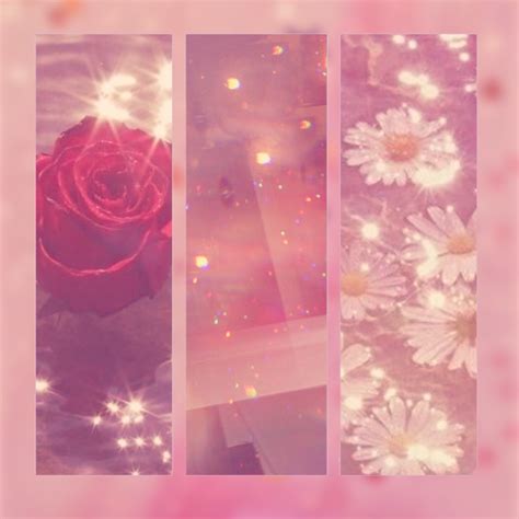 Pink Sparkly Aesthetic Background Pink Aest