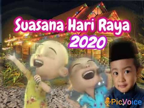 Suasana hari raya (asyiela putri)berlalulah sudah ramadan sebulan berpuasatiba syawal kita rayakan dengan rasa gembiraanak muda di rantauan semuanya. LAGU RAYA SUASANA HARI RAYA UPIN & IPIN - YouTube
