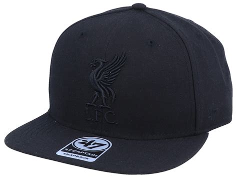 Liverpool Exclusive Metallic Blackblack Snapback 47 Brand Cap