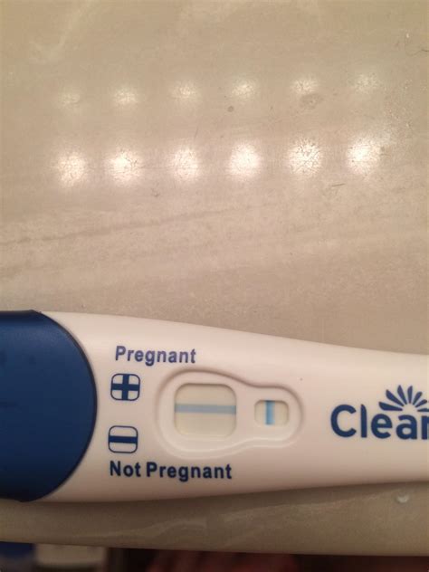 Negative Faint Line Clear Blue Positive Pregnancy Test Pregnancy Test