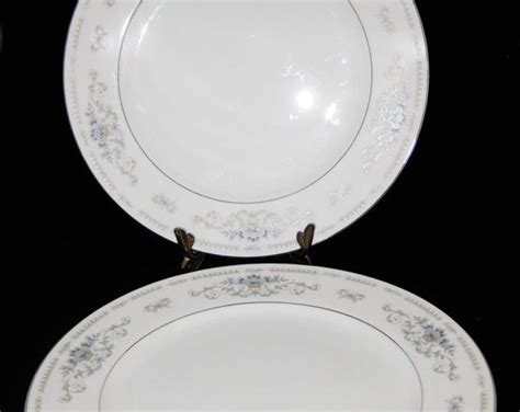 Wade Fine Porcelain China Of Japan Diane Dinner Plates2 Etsy