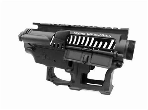 Black Dragon Skeleton Metal Receiver For M4 Electric Gun Airsoft Shop