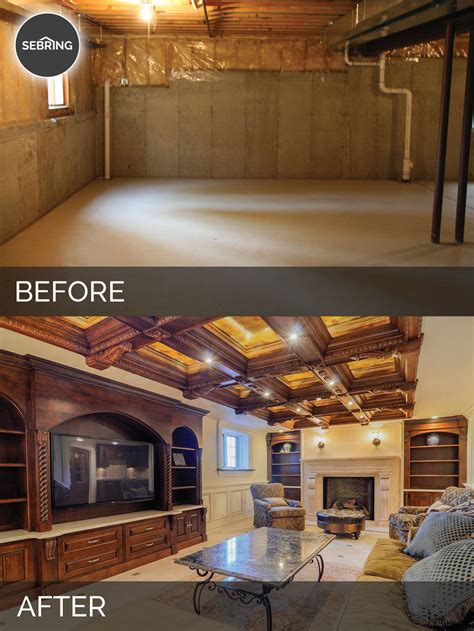 Theleafvacuum Low Ceiling Finished Basement Before And After