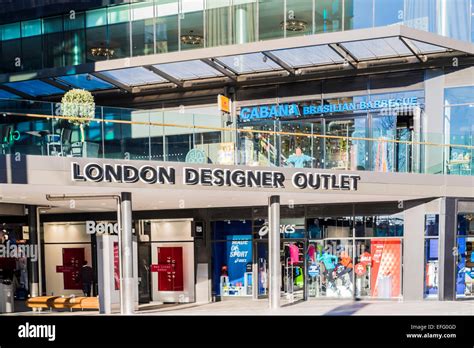 London Designer Outlet Shopping Centre Wembley Park London Stock