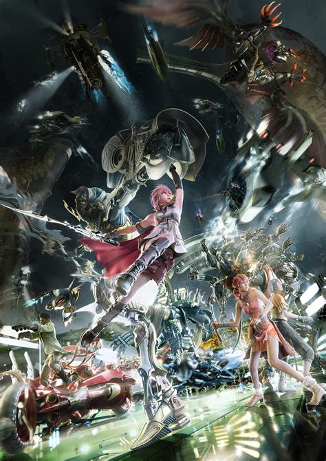 Final Fantasy Xiii Mobile Zerochan Anime Final Fantasy 13 Çizimi
