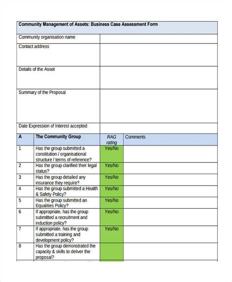 Innovative formative assessment examples are part of what defines any modern classroom. FREE 8+ Business Assessment Forms in PDF | MS Word | Excel