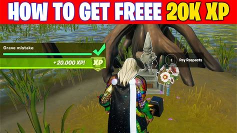 How To Get Free 20000 Xp Secret Challenge In Fortnite Season 4 Chapter 2 Youtube