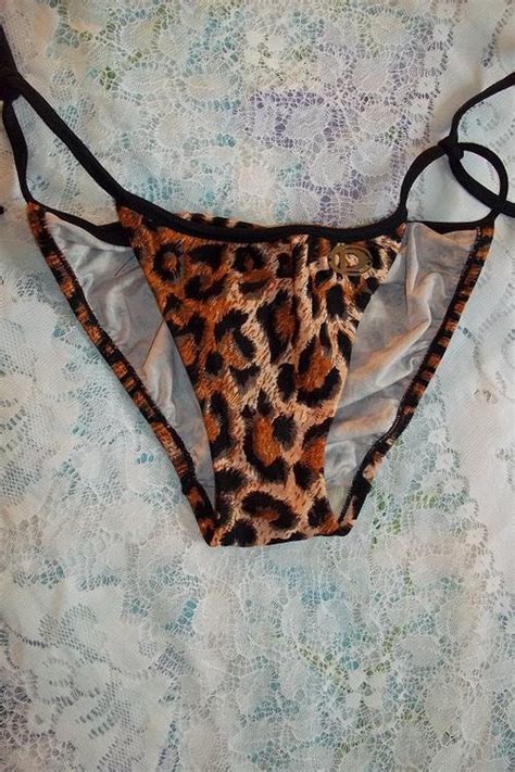 Swimwear Darling Leopard Skin Print Bikini Set Made In Brazil Size 12 Was Sold For R45