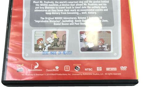 Mr Peabody And Sherman Wabac Adventures Original Volume 1 And 2014 Version Dvds Ebay