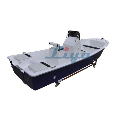 Liya 5 8m 19FT Fiberglass Wave Boat Sw580 Panga Boat For Sale China