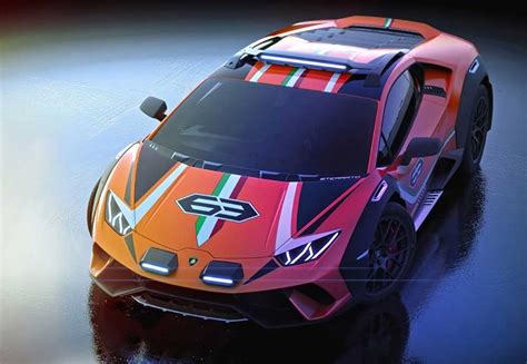 Suv In Extremer Flachbauweise Lamborghini Huracán Sterrato Concept
