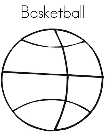 Spongebob Basketball Coloring Page Coloring Pages